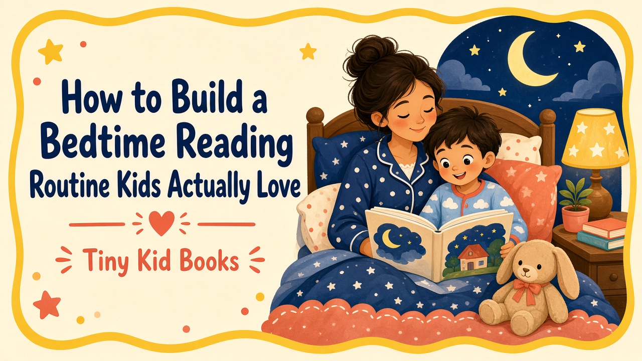 How to Build a Bedtime Reading Routine Kids Actually Love