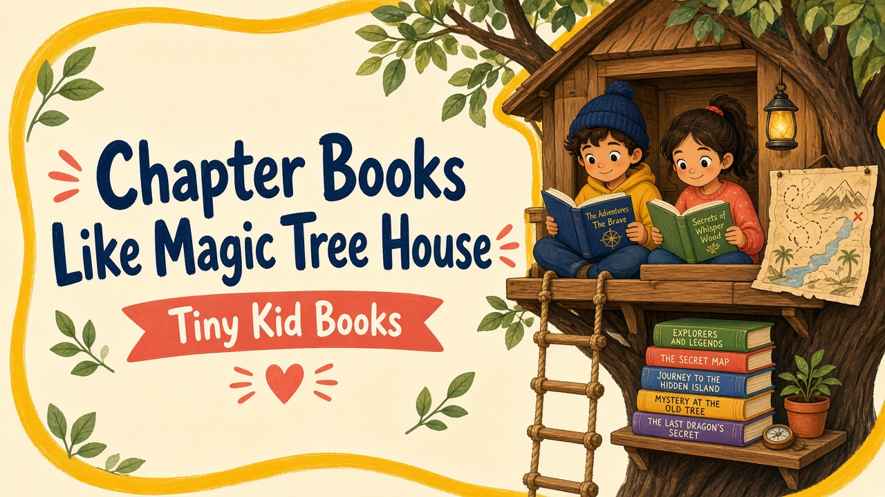 Chapter Book Series Similar to Magic Tree House