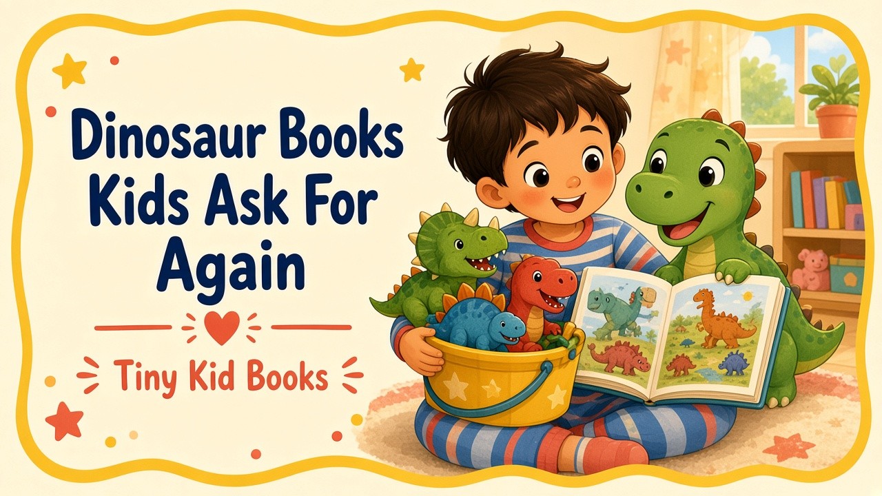 Dinosaur Books Kids Ask For Again