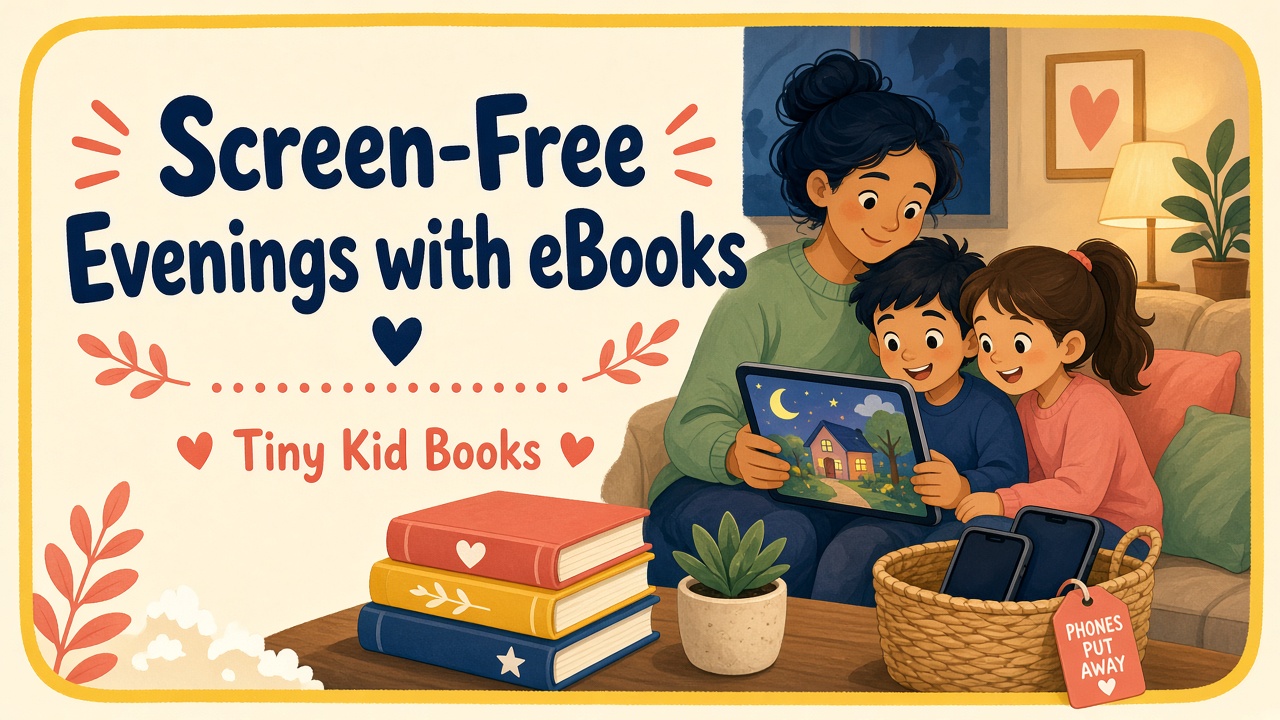 Screen-Free Evenings: Using eBooks on a Calm Parent Device