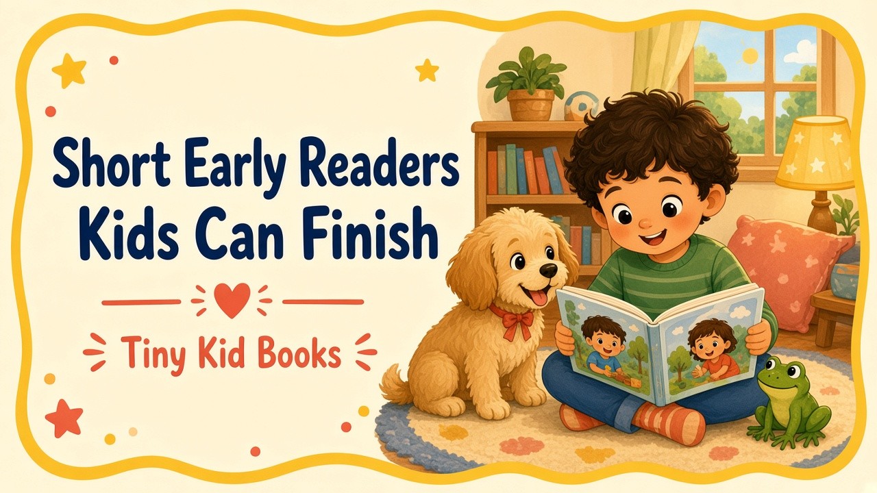 Short Early Readers Kids Can Finish