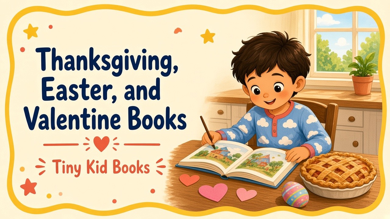 Thanksgiving, Easter, and Valentine Books